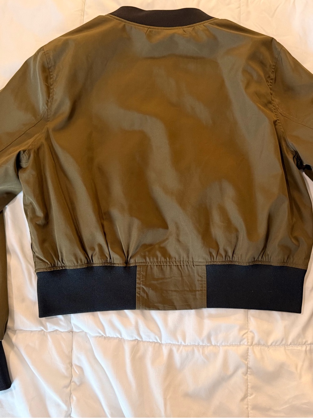 Cropped bomber jacket - Picture 4 of 5